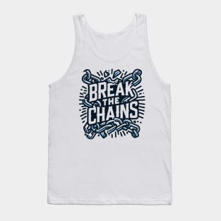 Break the Chains, mental health awareness Tank Top